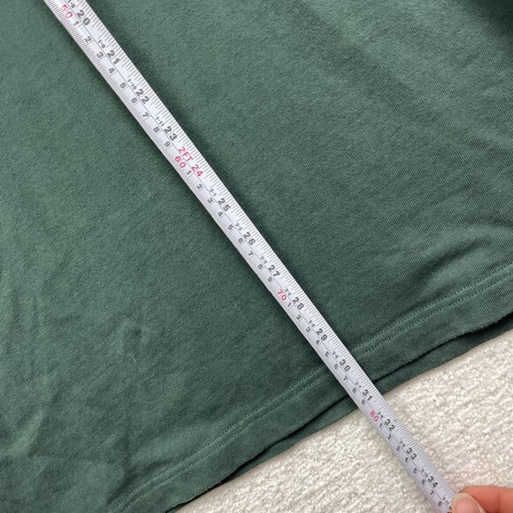 Rodd & Gunn Jumper Men L Forest Green Logo 1/4 Zip College Pullover Burnbridge - Picture 7 of 13